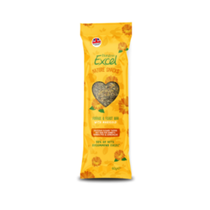 BURGESS Excel Forage & Feast Hay Bar with Marigold 60g