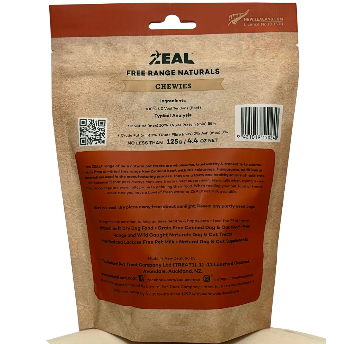 ZEAL Free Range Chewies 125g - Image 2