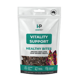 HEMPPET Treats Vitality Support Healthy Bites 80g