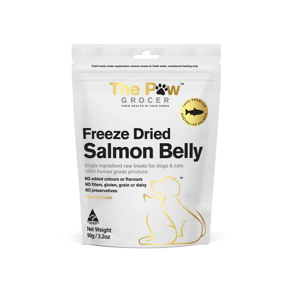 THE PAW GROCER Freeze Dried Salmon Belly 90g