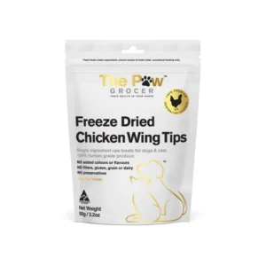 THE PAW GROCER Freeze Dried Chicken Wing Tips 90g