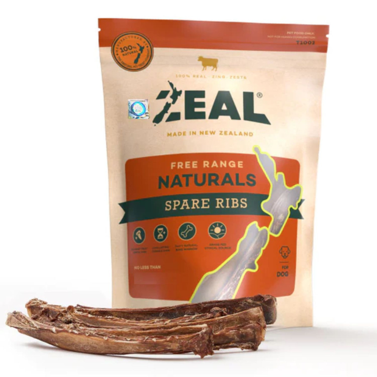 ZEAL Free Range Spare Ribs 125g