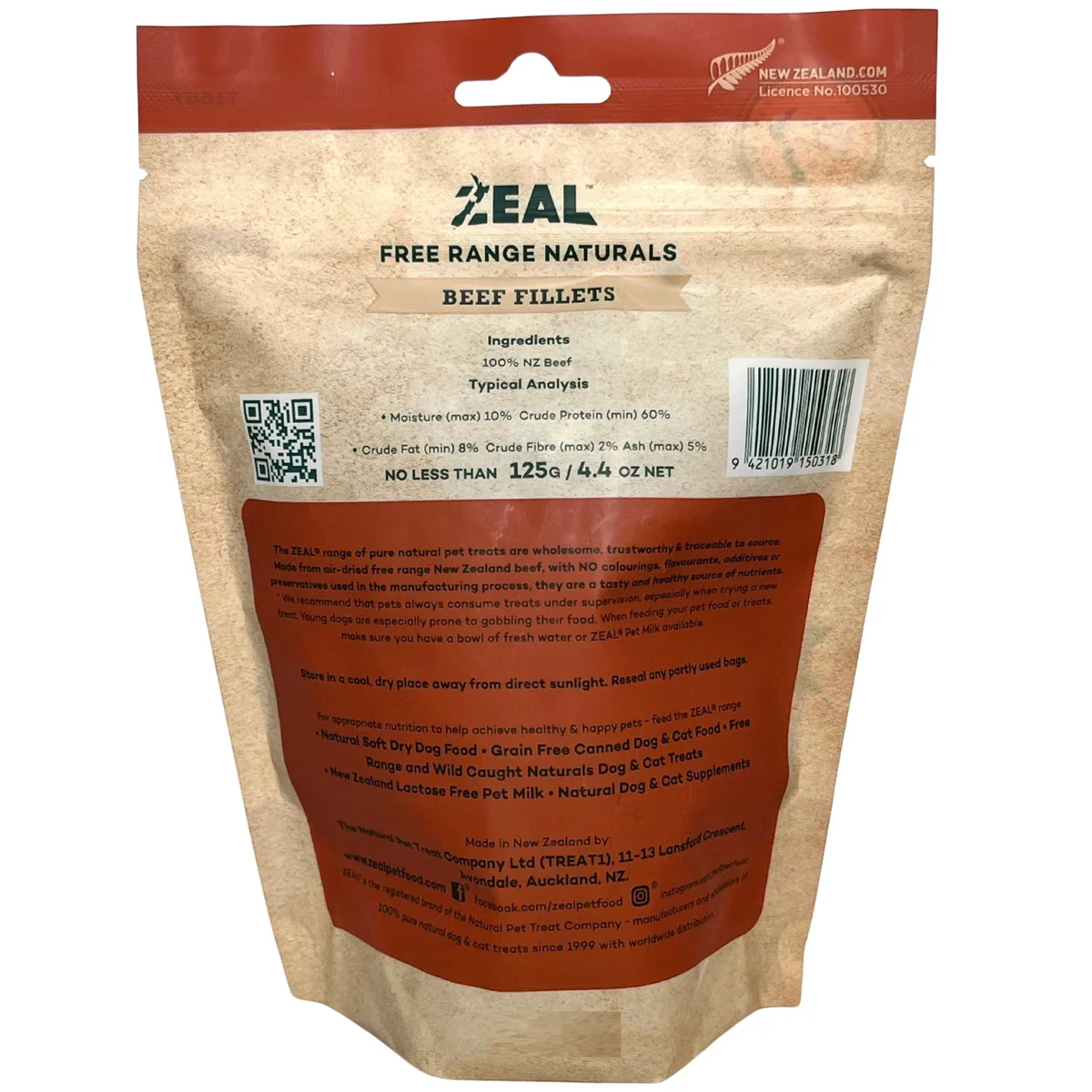 ZEAL Free Range Beef Fillets 125g - Image 2