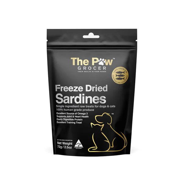 THE PAW GROCER Black Label Sardines 72g