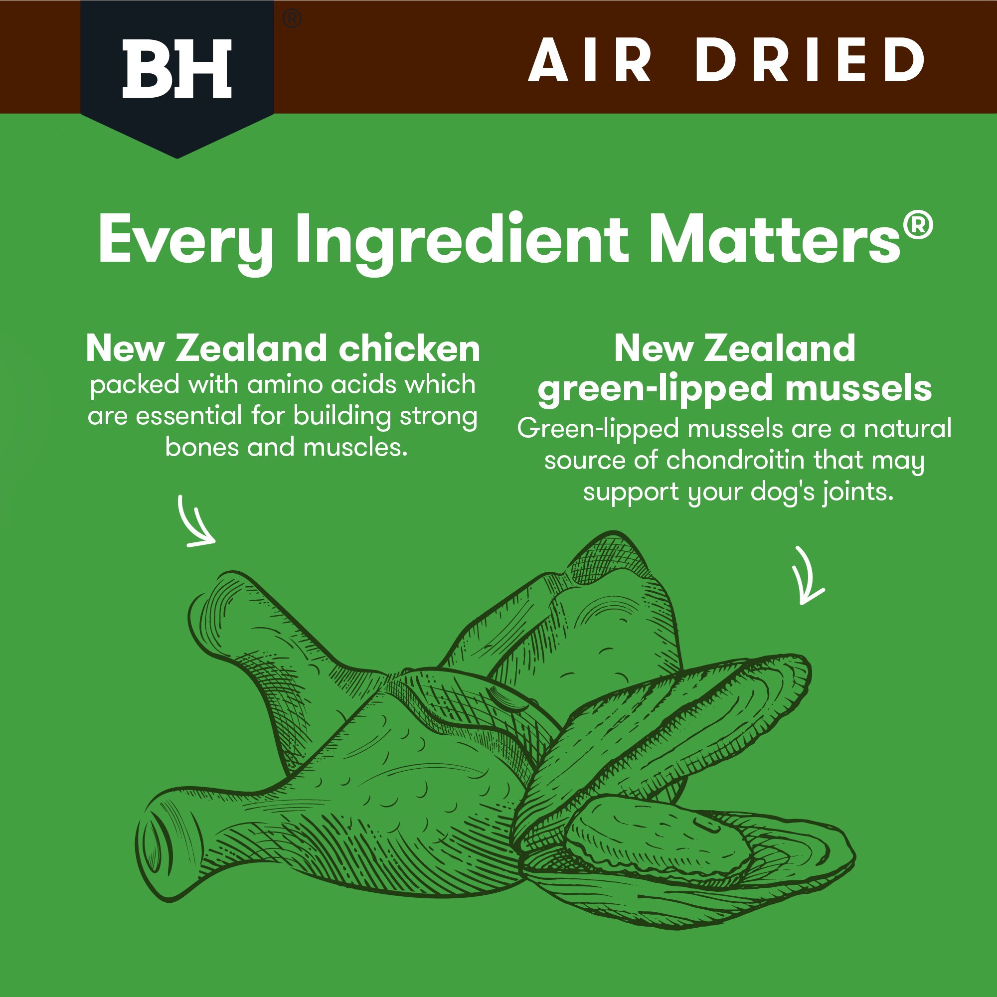 BLACK HAWK Dog Air Dried Chicken - Image 6