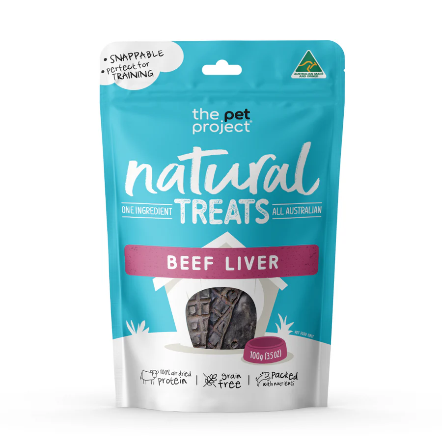 THE PET PROJECT Beef Liver 100g
