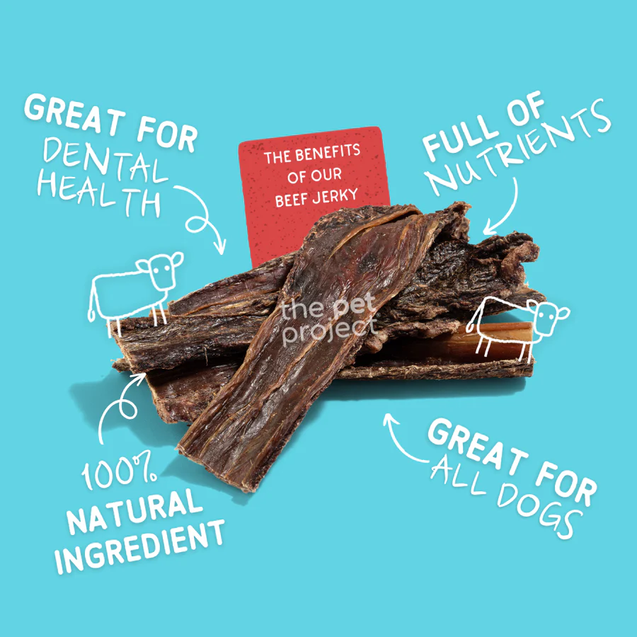 THE PET PROJECT Beef Jerky 100g - Image 2