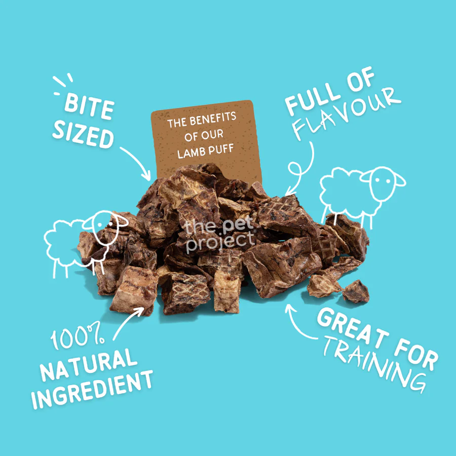 THE PET PROJECT Lamb Puffs 55g - Image 3