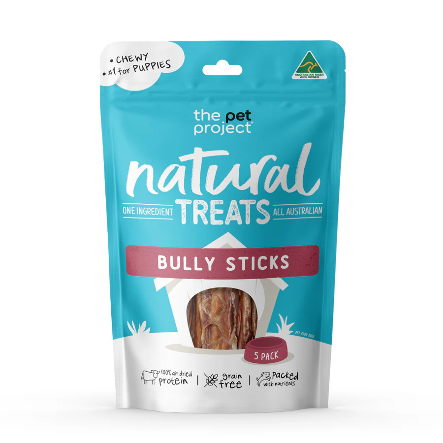 THE PET PROJECT Bully Stick 5 pack