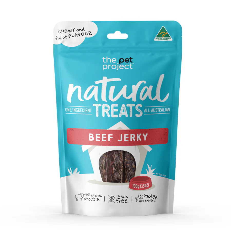 THE PET PROJECT Beef Jerky 100g