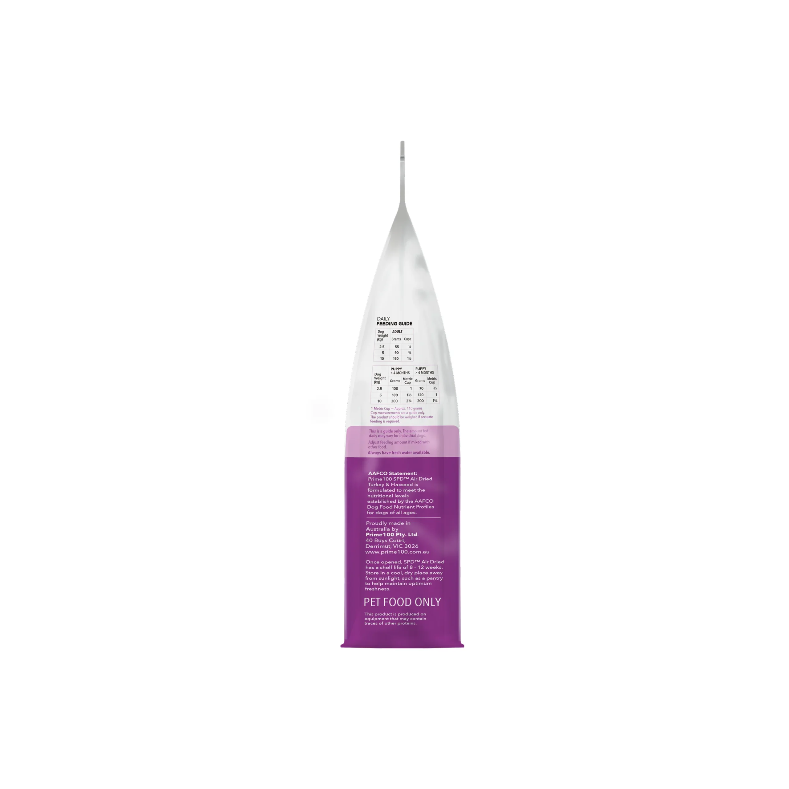 PRIME 100 SPD Air Dried Turkey & Flaxseed - Image 3
