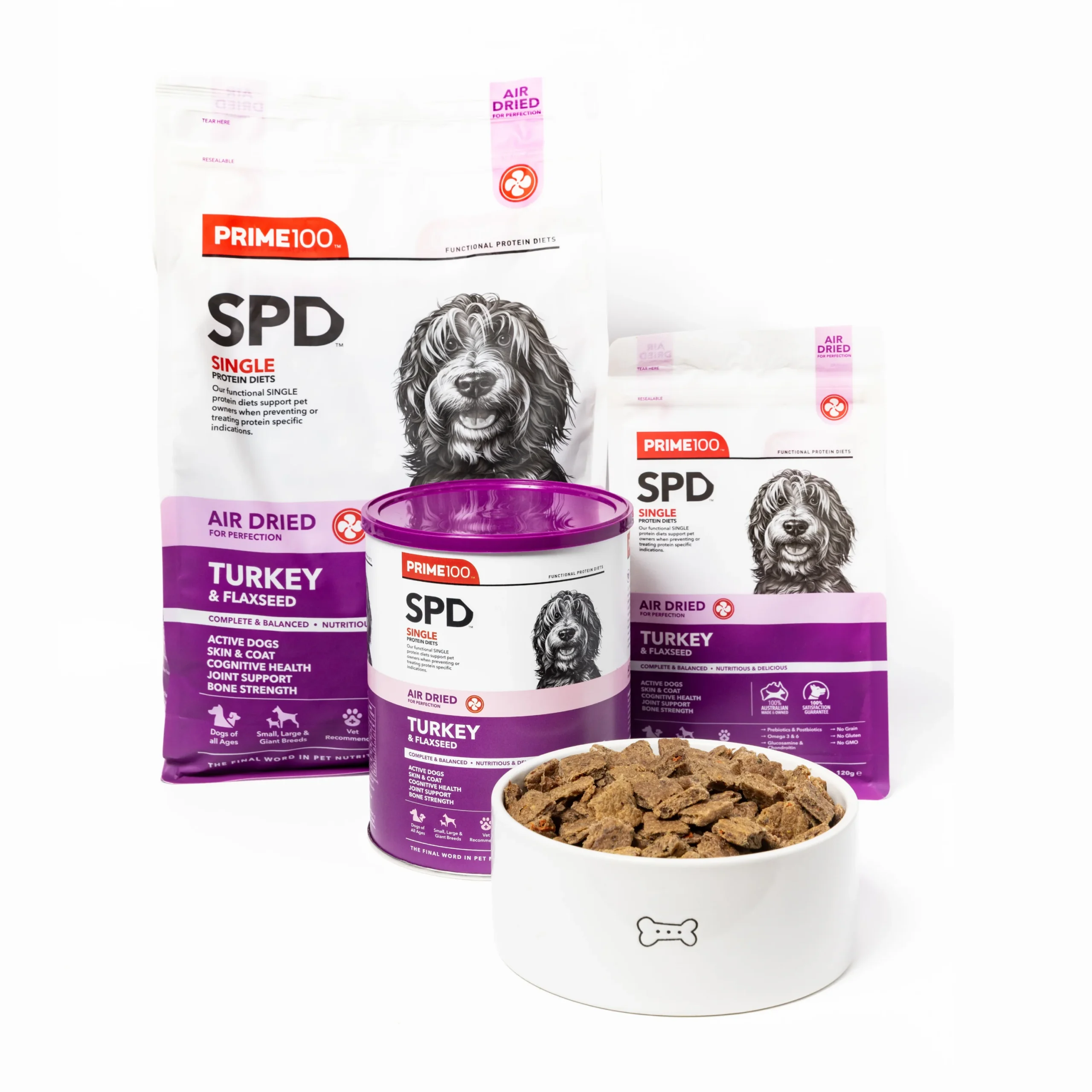 PRIME 100 SPD Air Dried Turkey & Flaxseed - Image 6