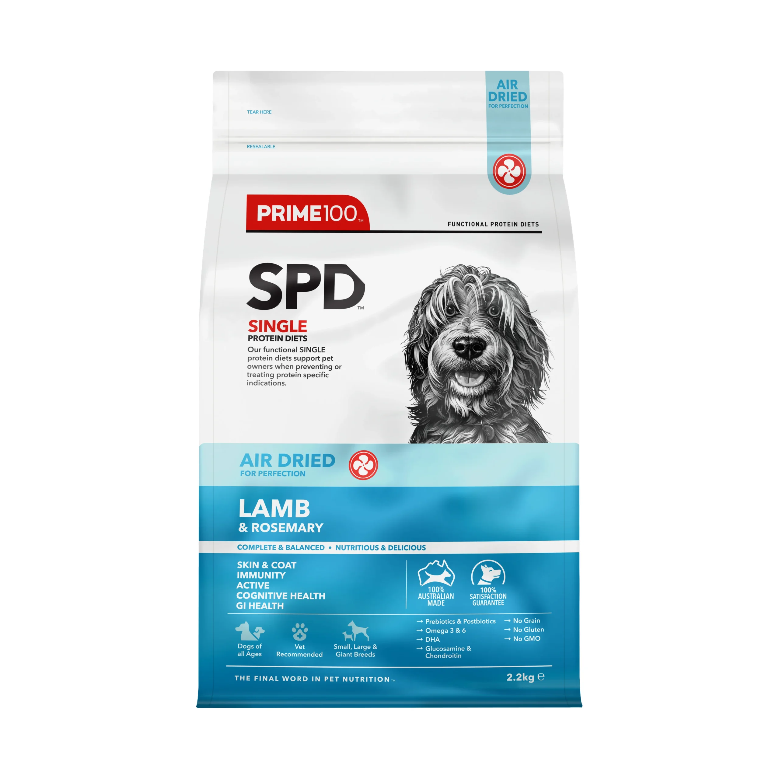 PRIME 100 SPD Air Dried Lamb & Rosemary