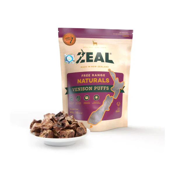 ZEAL Free Range Venison Puffs 85g
