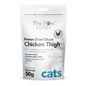 THE PAW GROCER CAT Freeze Dried Chicken Thigh 50g