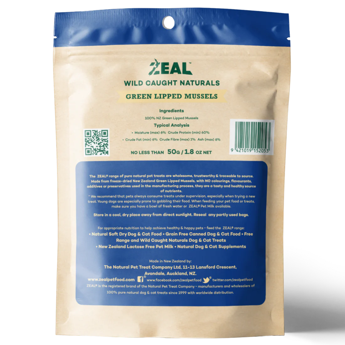 ZEAL Green Lipped Mussels 50g - Image 2
