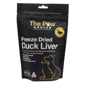 THE PAW GROCER Black Label Duck Liver 72g