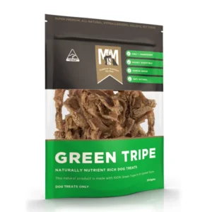 MEALS FOR MUTTS Dog Cold Dried Natural Green Tripe Treats 200g