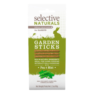 SELECTIVE NATURALS Garden Sticks Pea & Mint 60g