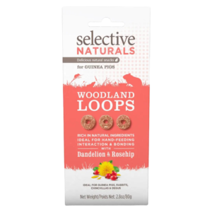 SELECTIVE NATURALS Woodland Loops Treats 80g