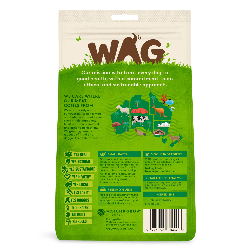 WAG Beef Jerky 200g - Image 2