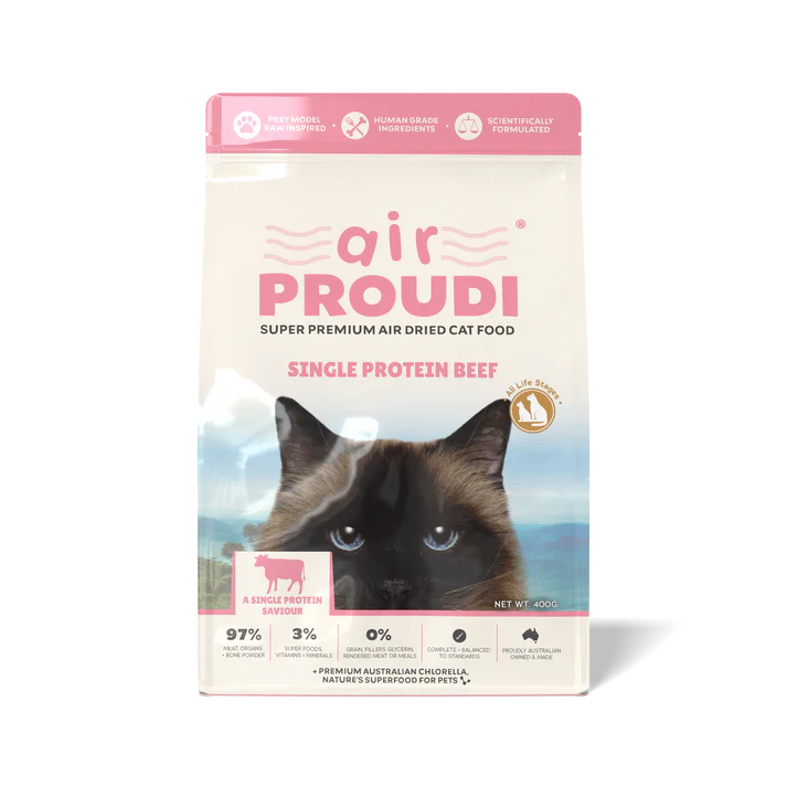 PROUDI Air Dried Cat Food Beef
