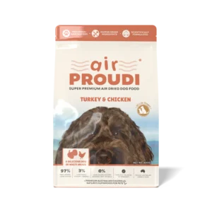 PROUDI Air Dried Dog Food Turkey & Chicken